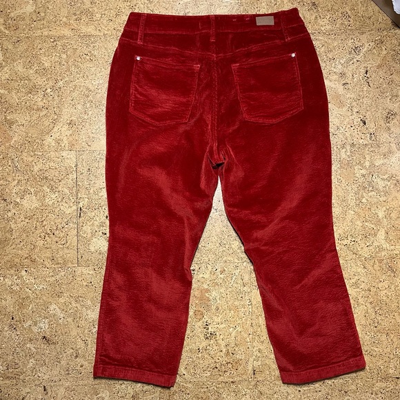 Judy Blue A Walk With You Buttonfly Ankle Straight Corduroy Pant NWOT Sz 16W - Picture 4 of 13